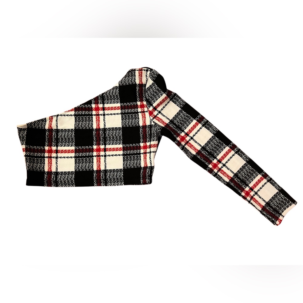 SHEIN One Sleeve Crop Top